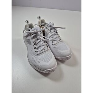 Diadora Torneo 2 Blushield Women's 8.5 Tennis Shoes White Silver Court Sneakers